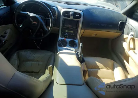 2005 Chevrolet Corvette из США, поврежденный, VIN 1G1YY24U555115619